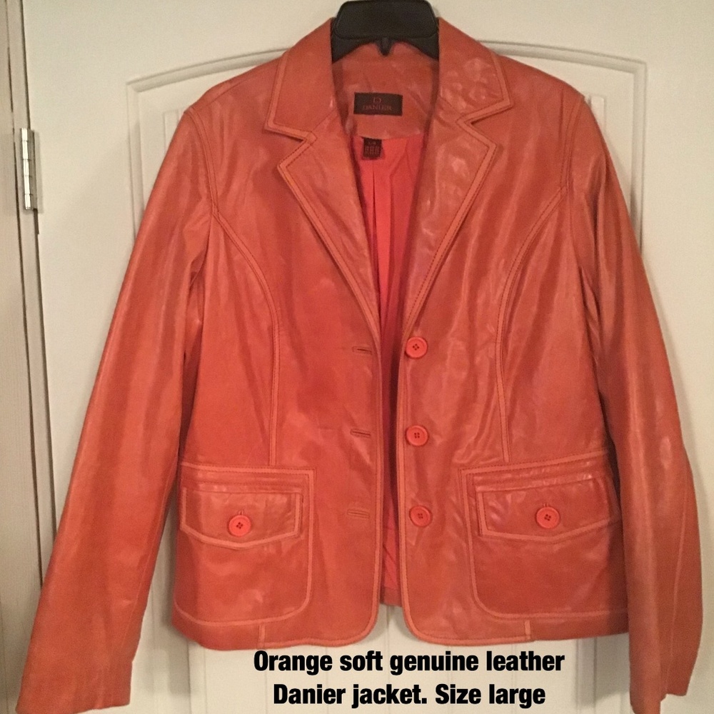 Leather jacket